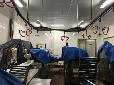 Punerea in norme sanitare: Abator 