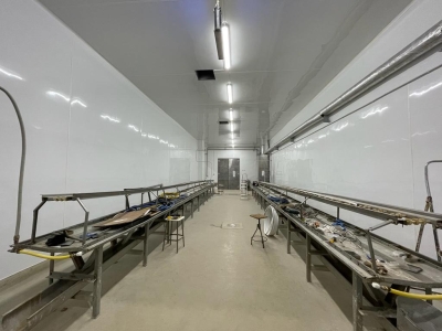 Fabrica de procesare melci Pomarom