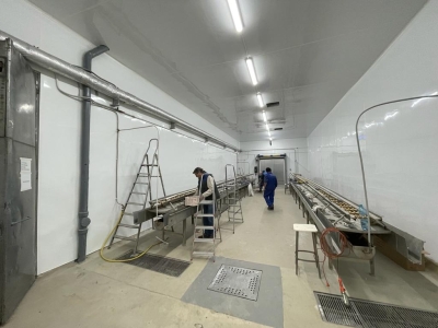 Fabrica de procesare melci Pomarom